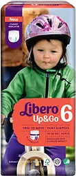 Byxblöjor Up&Go Strl 6 13-20kg 34-p Miljömärkt