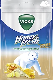 Halstabletter Honey Fresh Ginger