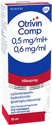 Nässpray Comp 0,5 mg/ml + 0,6 mg/ml