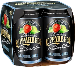 Strawberr Lime Alkoholfri