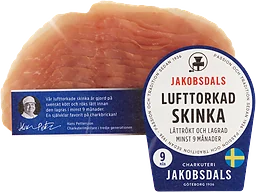 Skinka Lufttorkad Skivad
