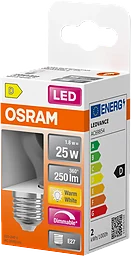 LED Klot E27 250lm(25W) Dimbar
