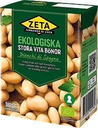 Stora Bönor Vita Ekologisk 380g