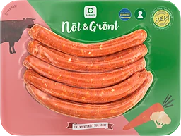 Nöt&grönt Färskkorv