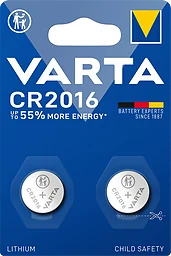 Batteri CR2016 2-pack