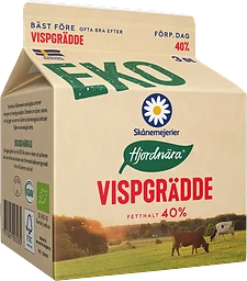 Vispgrädde 40% KRAV Skånemejerier