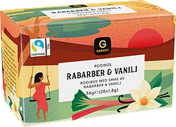 Rabarber Vanil Rött Te