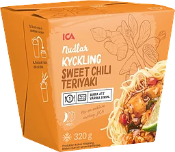 Wok Kyckling sweet chili teriyaki Fryst