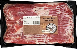 Stekfläsk Rimmat Skivat