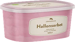 Hallonsorbet Eko