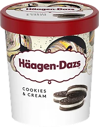 Glass Cookies & Cream