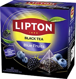 Svart te Blue fruits 20-pack