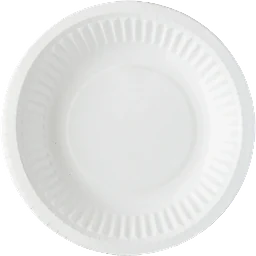Papperstallrikar Engångs White