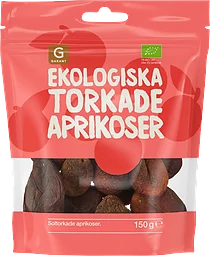 Aprikoser Soltorkade Ekologiska