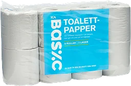 Toalettpapper 8-p Miljömärkt