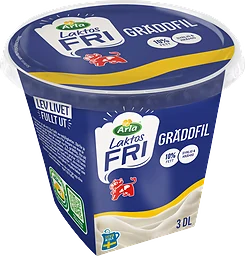 Gräddfil Laktosfri 10%