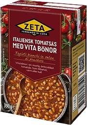 Italiensk Tomatsås med vita bönor