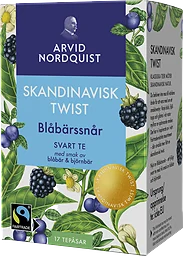 Svart te Blåbärssnår