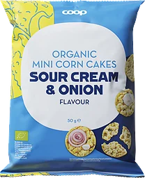 Mini Majskakor Sourcream & onion