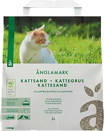Kattsand Växtbaserad
