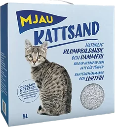 Kattsand Klumpbildande