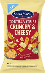 Tortilla Strips Crunchy & Cheesy