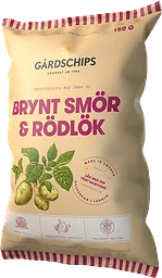 Chips Brynt smör & rödlök