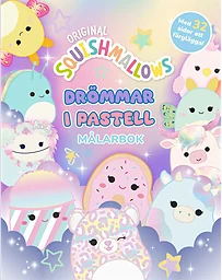 Squishmallows. Drömmar i pastell målarbok