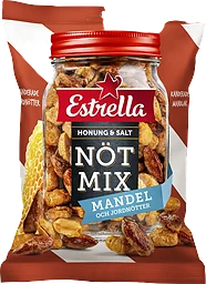 Mandel Jordnöt Nötmix Honung Salt