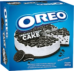 Oreotårta cookies & cream Fryst Oreo