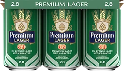 Öl Lager 2.8% 6-pack