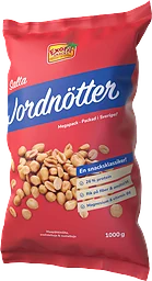 Jordnötter rostade och saltade