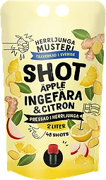 Shot Äpple, ingefära & citron