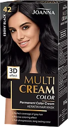 Multi Cream 42 Ebony Black