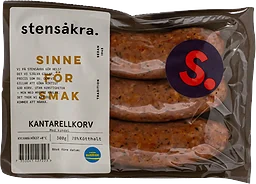 Kantarellkorv 78% Kötthalt