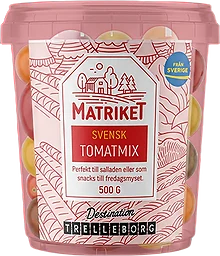 Svenska snacktomater i hink