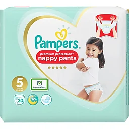 Byxblöjor Premium Protection 12-17kg 30-p