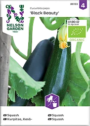 Squash Black Beauty Organic