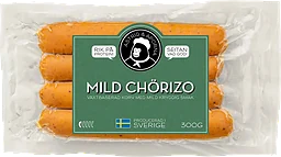 Chörizo mild seitan vegansk Astrid & Aporna