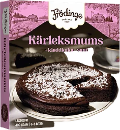 Laktosfri Kladdkaka Kärleksmums