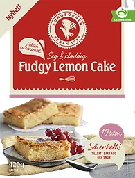 Bakmix Fudgy Lemon Cake