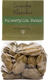 Godis Pulverfyllda Paddor 200g Svenska Karamellkompaniet