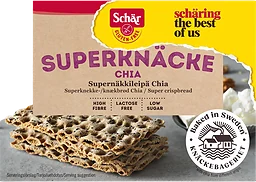 Superknäcke Chia glutenfri