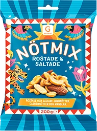 Nötmix Rostade & Saltade