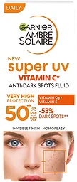 Solskydd ansikte Super UV Anti-Dark Spot Fluid SPF50