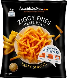 Pommes frites Ziggy fries Fryst