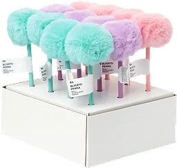Penna Pompom 3 färger