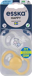Nappar Happy Silikon 2- pack