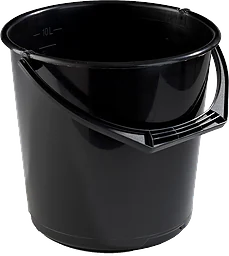Hink Svart 10 liter