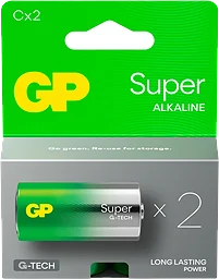 Batteri Super Alkaline C/LR14